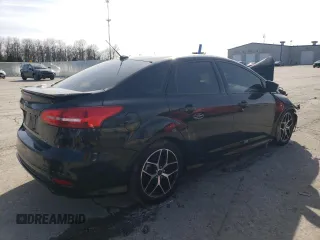 2015 Ford Focus SE with VIN 1FADP3F26FL375606, listed as a Copart auction lot 45540375 with 90,022 mi miles and Salvage Title. Bid and sale history available at carsss.com. Image 3.