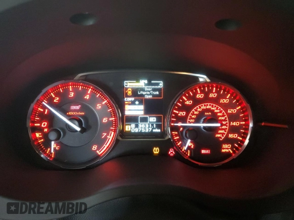 2016 Subaru WRX STI Limited z VIN JF1VA2Y66G9830369, wystawiony jako Copart lot #63547474 z przebiegiem 97 537 mil mil oraz Szkoda całkowita • Salvage title. Historia ofert i sprzedaży dostępna na DreamBid. Obrazek 9.