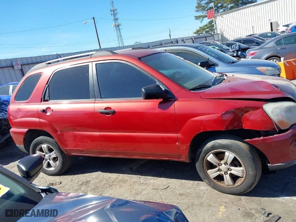 2009 Kia Sportage LX with VIN KNDJF724597562850, listed as a IAAI auction lot 41601084 with 236,281 mi miles. Bid and sale history available at carsss.com. Image 13.