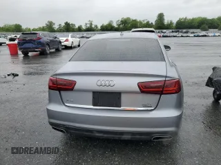 2017 Audi A6 Premium Plus with VIN WAUG8AFC8HN033595, listed as a Copart auction lot 57875005 with 89,026 mi miles and Salvage title. Bid and sale history available at DreamBid. Image 6.