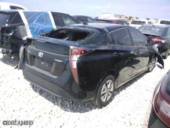 2016 Toyota Prius Four with VIN JTDKARFUXG3008099, listed as a Copart auction lot 51839125 with 117,292 mi miles and Clean Title. Bid and sale history available at carsss.com. Image 3.