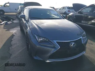 2016 Lexus RC 200t F Sport with VIN JTHHA5BC3G5001935, listed as a IAAI auction lot 41707143 with 63,711 mi miles and . Bid and sale history available at DreamBid. Image 1.