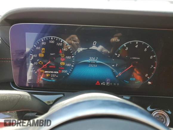 2019 Mercedes-Benz AMG GT 53 z VIN WDD7X6BB7KA007865, wystawiony jako Copart lot #58779394 z przebiegiem 25 254 mil mil oraz Szkoda całkowita • Salvage title. Historia ofert i sprzedaży dostępna na DreamBid. Obrazek 9.