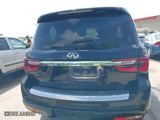 2018 Infiniti QX80 with VIN JN8AZ2NF4J9660983, listed as a IAAI auction lot 42063055 with 24,347 mi miles. Bid and sale history available at carsss.com. Image 16.
