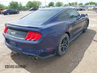 2018 Ford Mustang GT with VIN 1FA6P8CF4J5122438, listed as a IAAI auction lot 41904252 with 28,724 mi miles and . Bid and sale history available at DreamBid. Image 4.