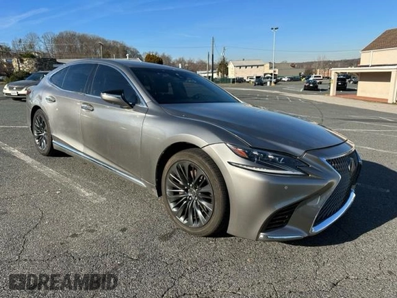 2019 Lexus LS 500 z VIN JTHB51FF5K5006988, wystawiony jako Copart lot #72886392 z przebiegiem Nie podano mil oraz . Historia ofert i sprzedaży dostępna na DreamBid. Obrazek 1.