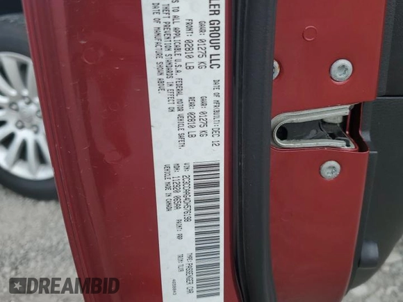 2013 Chrysler 300 with VIN 2C3CCAAG4DH576198, listed as a Copart auction lot 59517805 with 153,821 mi miles and Salvage title. Bid and sale history available at DreamBid. Image 12.