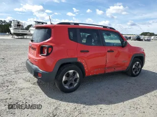 2018 Jeep Renegade Sport with VIN ZACCJAAB4JPG69884, listed as a Copart auction lot 47015425 with 127,862 mi miles and Salvage Title. Bid and sale history available at DreamBid. Image 3.