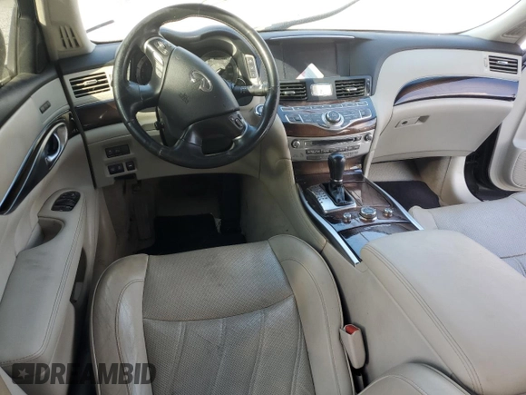 2013 Infiniti M37 with VIN JN1BY1AP6DM513757, listed as a Copart auction lot 79410424 with 0 mi miles and Salvage Title. Bid and sale history available at carsss.com. Image 8.