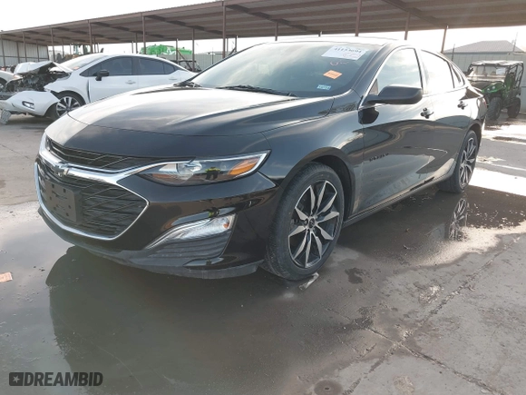 2020 Chevrolet Malibu RS with VIN 1G1ZG5ST8LF043079, listed as a IAAI auction lot 41153694 with 56,272 mi miles. Bid and sale history available at carsss.com. Image 2.