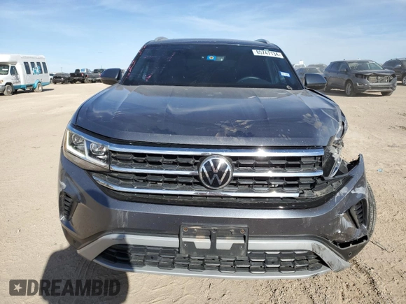 2021 Volkswagen Atlas SE с VIN 1V2JE2CA6MC217481, выставлен на аукционе Copart как лот 85747134 с пробегом 46 943 миль миль и Списание • Salvage title. История ставок и продаж доступна на DreamBid. Изображение 5.