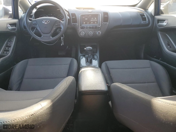 2018 Kia Forte S with VIN 3KPFL4A7XJE205581, listed as a Copart auction lot 52796495 with 125,298 mi miles and Salvage Title. Bid and sale history available at carsss.com. Image 8.