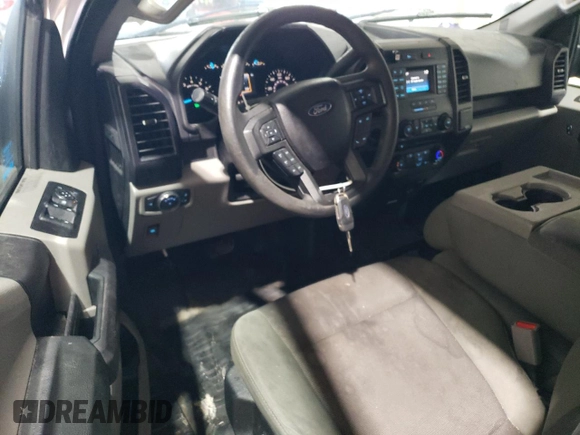 2017 Ford F-150 XL with VIN 1FTEX1C84HKD20060, listed as a Copart auction lot 57090655 with 182,626 mi miles and Clean title. Bid and sale history available at DreamBid. Image 8.