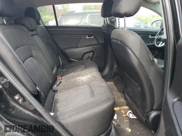 2013 Kia Sportage LX with VIN KNDPB3A25D7448371, listed as a Copart auction lot 53491005 with 187,407 mi miles and Clean title. Bid and sale history available at DreamBid. Image 11.