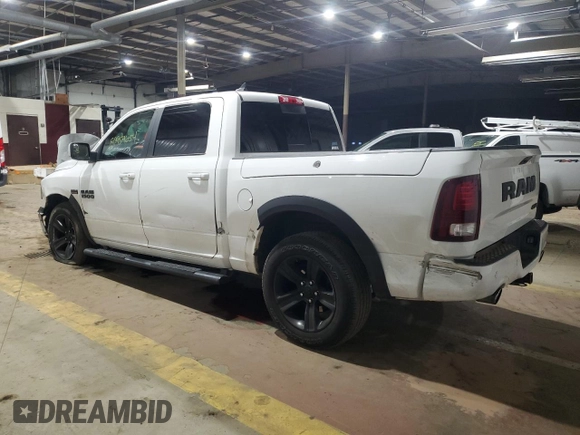 2018 Ram 1500 Sport z VIN 1C6RR7MT6JS228365, wystawiony jako Copart lot #80959654 z przebiegiem 120 858 mil mil oraz Szkoda całkowita • Salvage title. Historia ofert i sprzedaży dostępna na DreamBid. Obrazek 2.