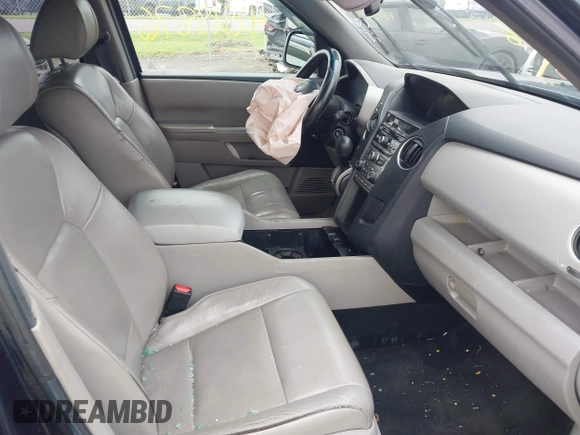 2012 Honda Pilot EX-L with VIN 5FNYF4H50CB011630, listed as a IAAI auction lot 42518876 with 92,494 mi miles and . Bid and sale history available at DreamBid. Image 5.