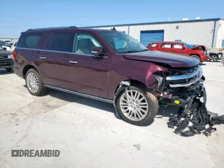 2024 Ford Expedition Max Limited with VIN 1FMJK1K81REB14849, listed as a Copart auction lot 51777455 with 1,088 mi miles and Salvage title. Bid and sale history available at DreamBid. Image 4.