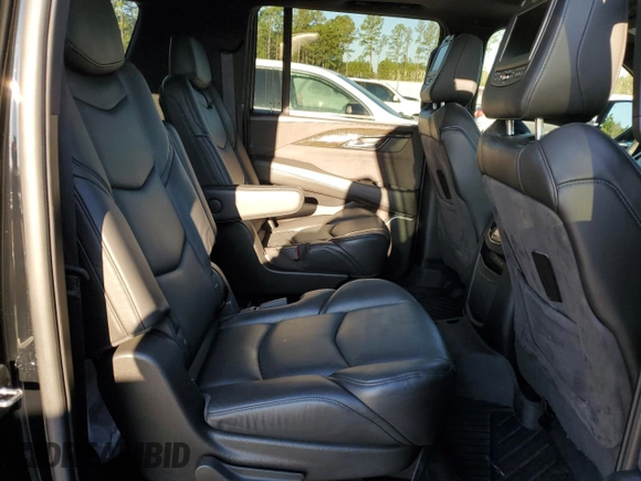 2019 Cadillac Escalade ESV Platinum with VIN 1GYS4KKJ4KR296244, listed as a Copart auction lot 45375865 with 55,746 mi miles and Salvage title. Bid and sale history available at DreamBid. Image 11.