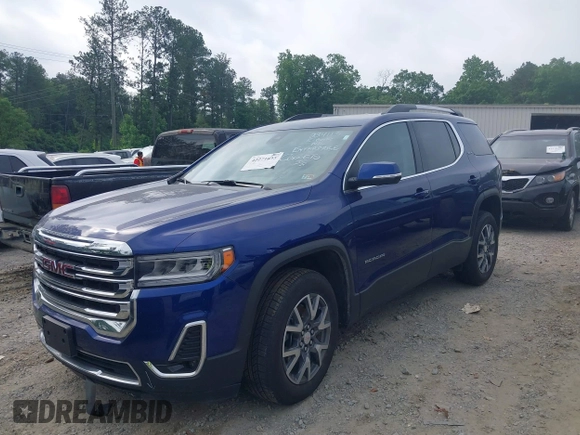 2023 GMC Acadia SLT with VIN 1GKKNUL45PZ234113, listed as a IAAI auction lot 42271635 with 54,360 mi miles and . Bid and sale history available at DreamBid. Image 14.