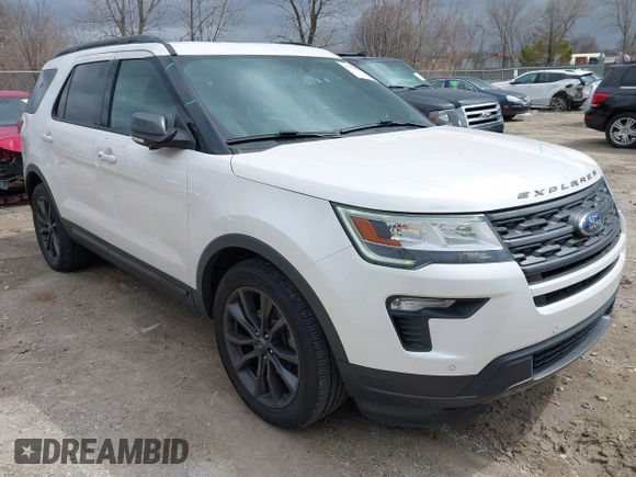 2018 Ford Explorer XLT with VIN 1FM5K7DHXJGC24180, listed as a IAAI auction lot 41972040 with 83,475 mi miles and . Bid and sale history available at DreamBid. Image 1.