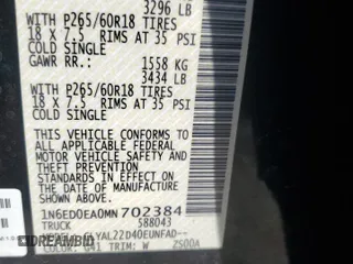 2021 Nissan Frontier SV z VIN 1N6ED0EA0MN702384, wystawiony jako Copart lot #52253725 z przebiegiem 43 854 mil mil oraz Szkoda całkowita • Salvage title. Historia ofert i sprzedaży dostępna na DreamBid. Obrazek 14.