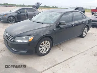 2014 Volkswagen Passat Wolfsburg Edition with VIN 1VWAT7A38EC071608, listed as a IAAI auction lot 42784046 with 172,728 mi miles and . Bid and sale history available at DreamBid. Image 2.
