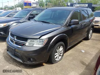 2017 Dodge Journey SXT with VIN 3C4PDCBG4HT533952, listed as a Copart auction lot 53990955 with 155,060 mi miles and Clean Title. Bid and sale history available at carsss.com. Image 2.