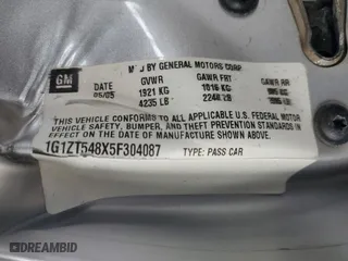 2005 Chevrolet Malibu LS with VIN 1G1ZT548X5F304087, listed as a Copart auction lot 69502714 with 204,756 mi miles and Salvage Title. Bid and sale history available at carsss.com. Image 14.