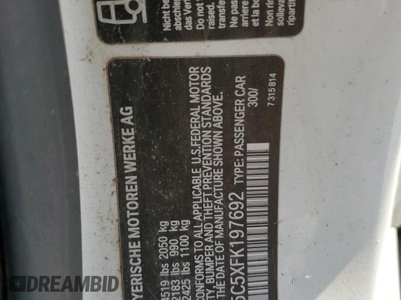 2015 BMW 4 Series 428i xDrive with VIN WBA3N5C5XFK197692, listed as a Copart auction lot 77219684 with 96,148 mi miles and Salvage title. Bid and sale history available at DreamBid. Image 12.