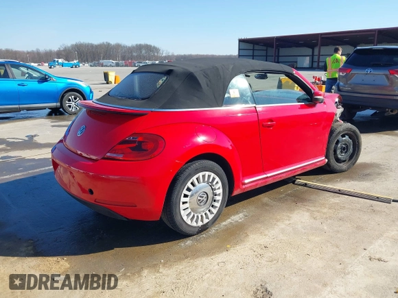 2013 Volkswagen Beetle 2.5L with VIN 3VW5P7AT1DM833048, listed as a IAAI auction lot 41769453 with Not Provided miles and . Bid and sale history available at DreamBid. Image 4.