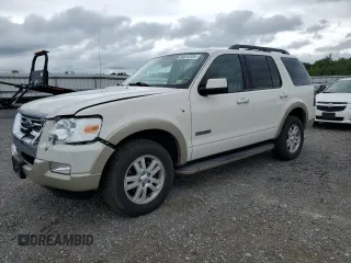 2008 Ford Explorer Eddie Bauer z VIN 1FMEU74808UA91743, wystawiony jako Copart lot #56076105 z przebiegiem 88 394 mil mil oraz Szkoda całkowita • Salvage title. Historia ofert i sprzedaży dostępna na DreamBid. Obrazek 1.