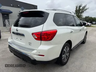 2017 Nissan Pathfinder SL with VIN 5N1DR2MM1HC627750, listed as a Copart auction lot 60175325 with 83,893 mi miles and Non repairable. Bid and sale history available at DreamBid. Image 3.