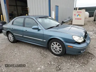 2005 Hyundai Sonata GLS with VIN KMHWF35H05A096430, listed as a Copart auction lot 72702414 with 98,334 mi miles and Salvage Title. Bid and sale history available at carsss.com. Image 4.