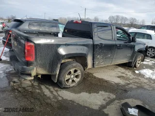 2015 Chevrolet Colorado 4WD Z71 with VIN 1GCGTCE3XF1205418, listed as a Copart auction lot 41439955 with 166,035 mi miles and Salvage Title. Bid and sale history available at carsss.com. Image 3.