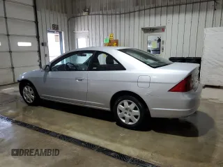 2002 Honda Civic EX with VIN 1HGEM22992L108766, listed as a Copart auction lot 53991685 with 84,542 mi miles and Salvage Title. Bid and sale history available at carsss.com. Image 2.