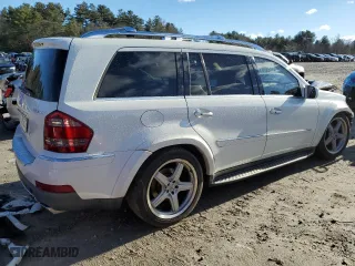 2009 Mercedes-Benz GL-Class 5.5L with VIN 4JGBF86E29A467075, listed as a Copart auction lot 85040734 with 186,768 mi miles and Clean Title. Bid and sale history available at carsss.com. Image 3.