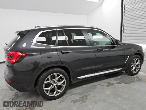 2024 BMW X3 sDrive30i with VIN 5UX43DP0XR9X11878, listed as a Copart auction lot 49742675 with 24,951 mi miles and Clean Title. Bid and sale history available at DreamBid. Image 3.