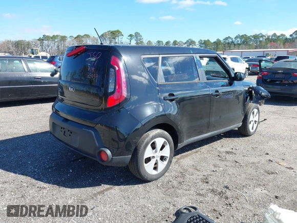 2015 Kia Soul z VIN KNDJN2A29F7165059, wystawiony jako IAAI lot #41621306 z przebiegiem 122 864 mil mil oraz . Historia ofert i sprzedaży dostępna na DreamBid. Obrazek 4.