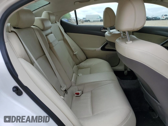 2013 Lexus IS 250 with VIN JTHCF5C24D5063339, listed as a Copart auction lot 53949715 with 114,557 mi miles and Salvage Title. Bid and sale history available at DreamBid. Image 10.