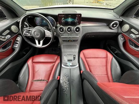 2021 Mercedes-Benz GLC 300 with VIN W1N0G8EB4MV283010, listed as a Copart auction lot 56222655 with 110,910 mi miles and Clean title. Bid and sale history available at DreamBid. Image 9.