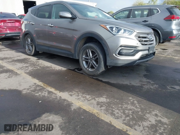 2017 Hyundai Santa Fe 2.4L with VIN 5XYZTDLB9HG440064, listed as a IAAI auction lot 42061524 with 140,365 mi miles and . Bid and sale history available at DreamBid. Image 1.