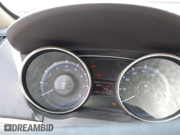 2011 Hyundai Sonata Limited with VIN 5NPEC4ACXBH280951, listed as a IAAI auction lot 42097657 with 164,993 mi miles and . Bid and sale history available at DreamBid. Image 7.