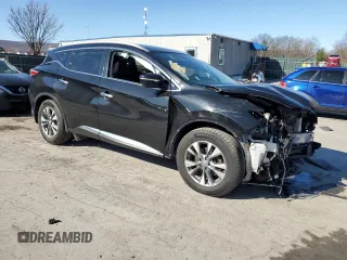2015 Nissan Murano SL with VIN 5N1AZ2MH1FN216727, listed as a Copart auction lot 52558545 with 99,885 mi miles and Salvage Title. Bid and sale history available at DreamBid. Image 4.