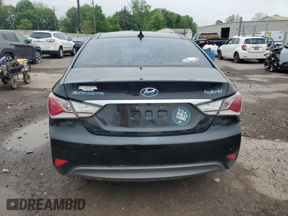2012 Hyundai Sonata Hybrid with VIN KMHEC4A4XCA031479, listed as a Copart auction lot 55729195 with 175,054 mi miles and Clean Title. Bid and sale history available at DreamBid. Image 6.