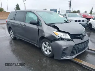 2019 Toyota Sienna L с VIN 5TDZZ3DCXKS966861, выставлен на аукционе IAAI как лот 41739828 с пробегом 64 305 миль миль и . История ставок и продаж доступна на DreamBid. Изображение 1.