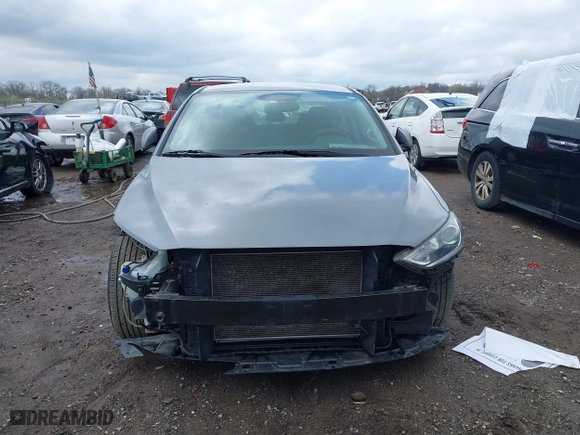 2018 Hyundai Elantra SE with VIN KMHD74LF3JU659748, listed as a IAAI auction lot 41971050 with 124,851 mi miles. Bid and sale history available at carsss.com. Image 6.