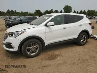 2018 Hyundai Santa Fe 2.4L with VIN 5NMZTDLB0JH070070, listed as a Copart auction lot 58581435 with 80,067 mi miles and Salvage title. Bid and sale history available at DreamBid. Image 1.