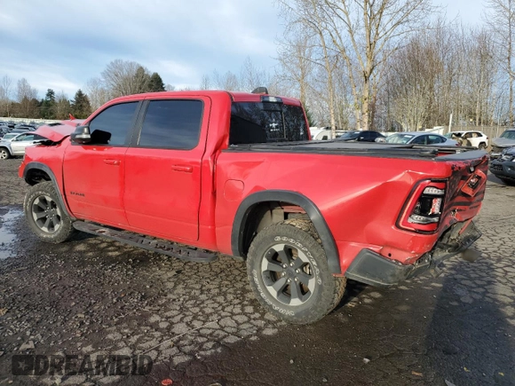 2019 Ram 1500 Rebel с VIN 1C6SRFLT6KN896857, выставлен на аукционе Copart как лот 87077494 с пробегом 48 109 миль миль и Списание • Salvage title. История ставок и продаж доступна на DreamBid. Изображение 2.