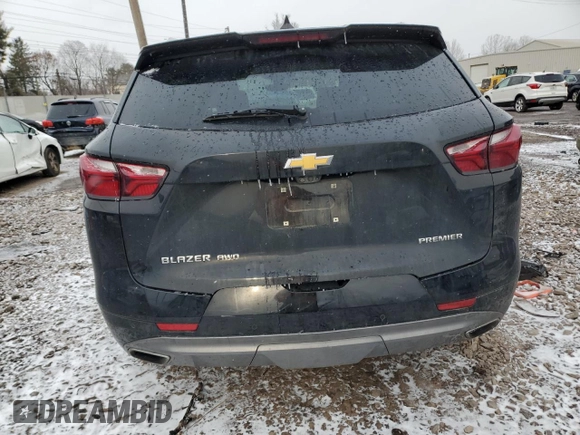 2021 Chevrolet Blazer Premier с VIN 3GNKBLRS6MS562144, выставлен на аукционе Copart как лот 45912085 с пробегом 48 846 миль миль и Списание • Salvage title. История ставок и продаж доступна на DreamBid. Изображение 6.