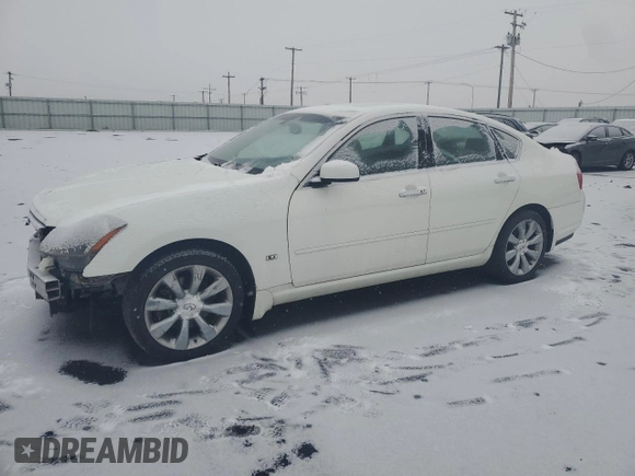 2006 Infiniti M with VIN JNKAY01F76M254594, listed as a Copart auction lot 42639595 with 180,846 mi miles and Salvage Title. Bid and sale history available at carsss.com. Image 1.